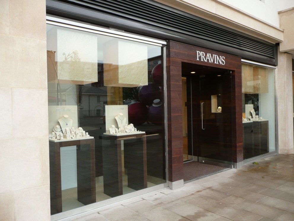 Pravins Jewellery Boutiques | Shopfront | Interior Designers